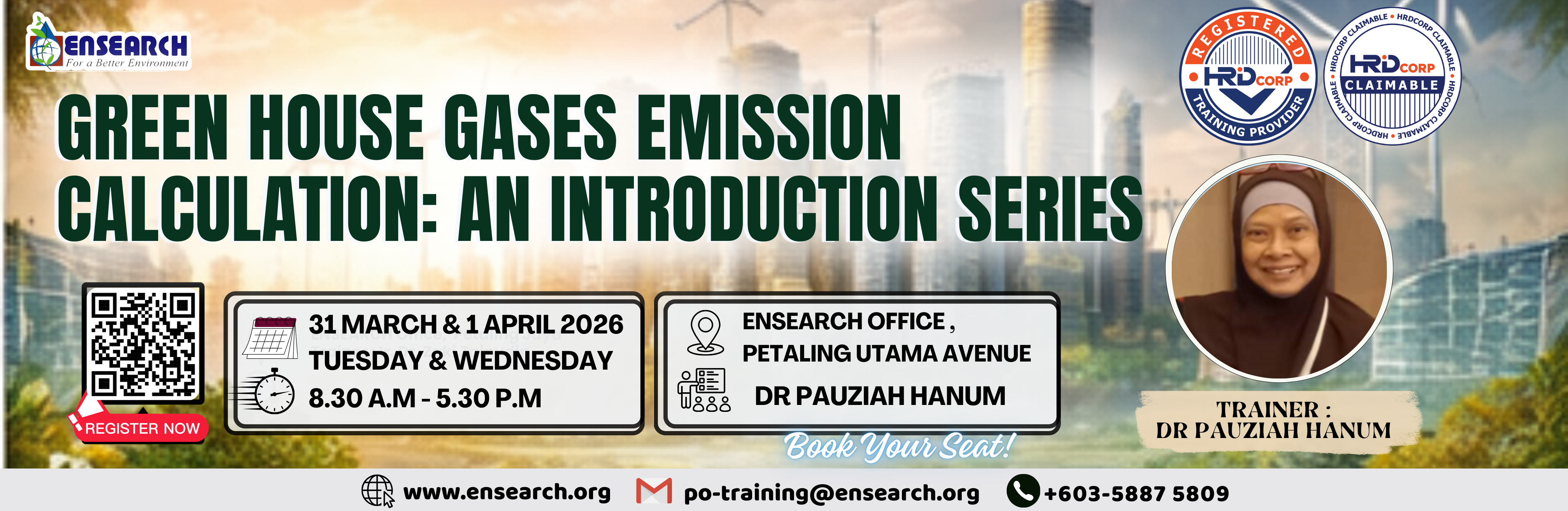 Banner_Green House Gases_Dr Pauziah Hanum
